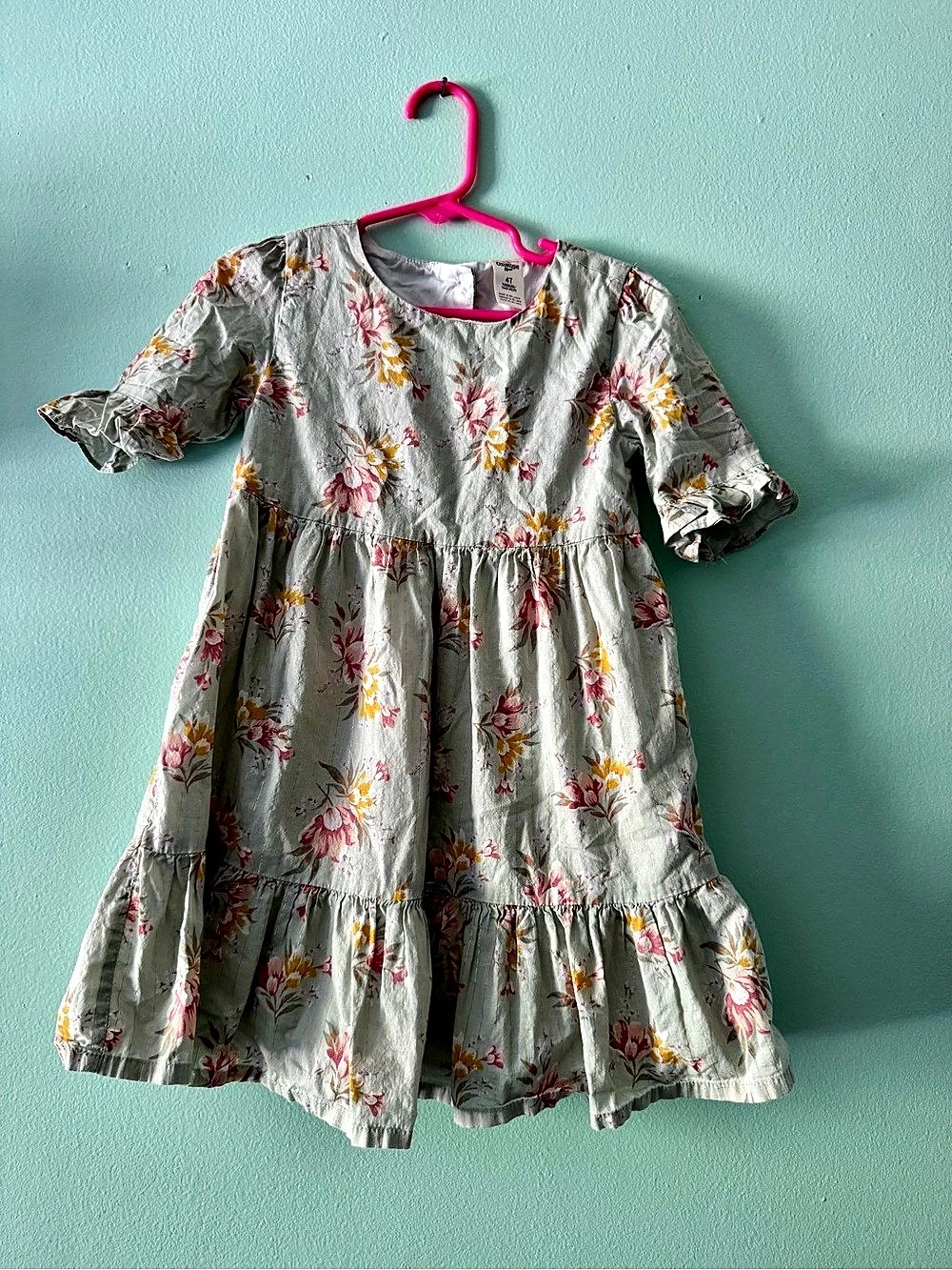 OshKosh B'gosh Floral Dress Size 4T